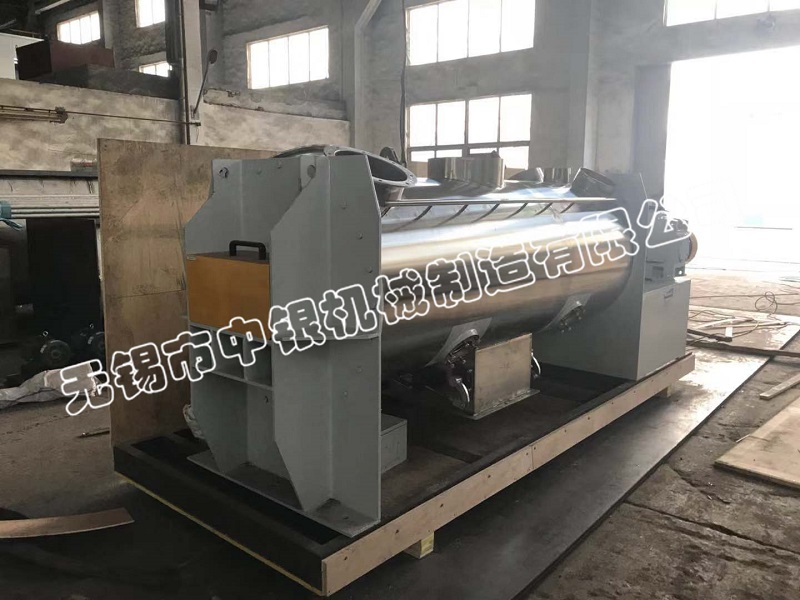 無(wú)錫中銀1500L犁刀混合機(jī)成功出口英國(guó)